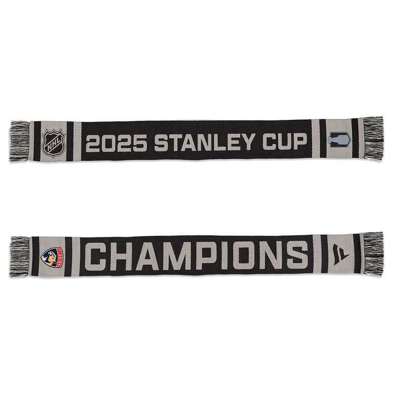 Florida Panthers 2025 Stanley Cup Champs Locker Room Scarf - FLA