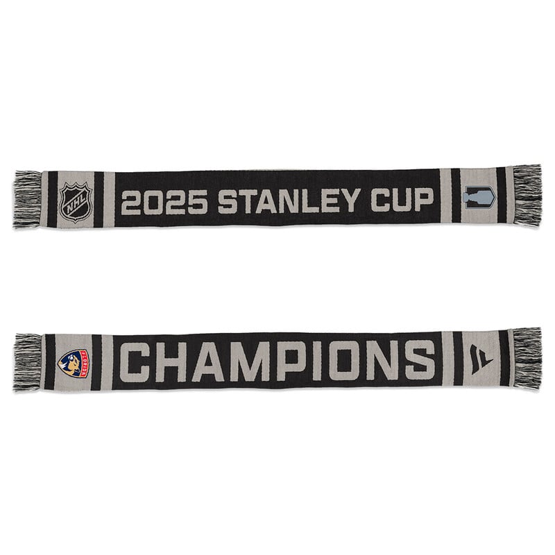 Florida Panthers 2025 Stanley Cup Champs Locker Room Scarf