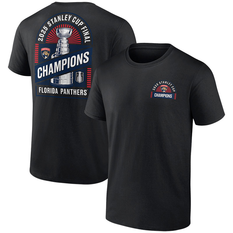 Florida Panthers 2025 Stanley Cup Champions Shine T-Shirt - FLA