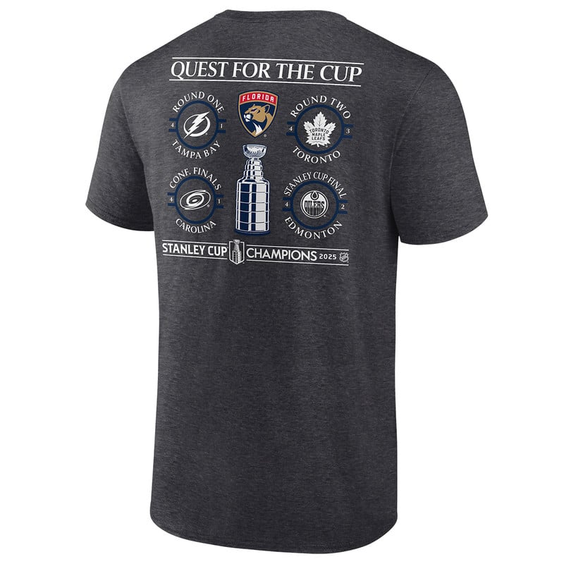 Florida Panthers 2025 Stanley Cup Champions Schedule T-Shirt