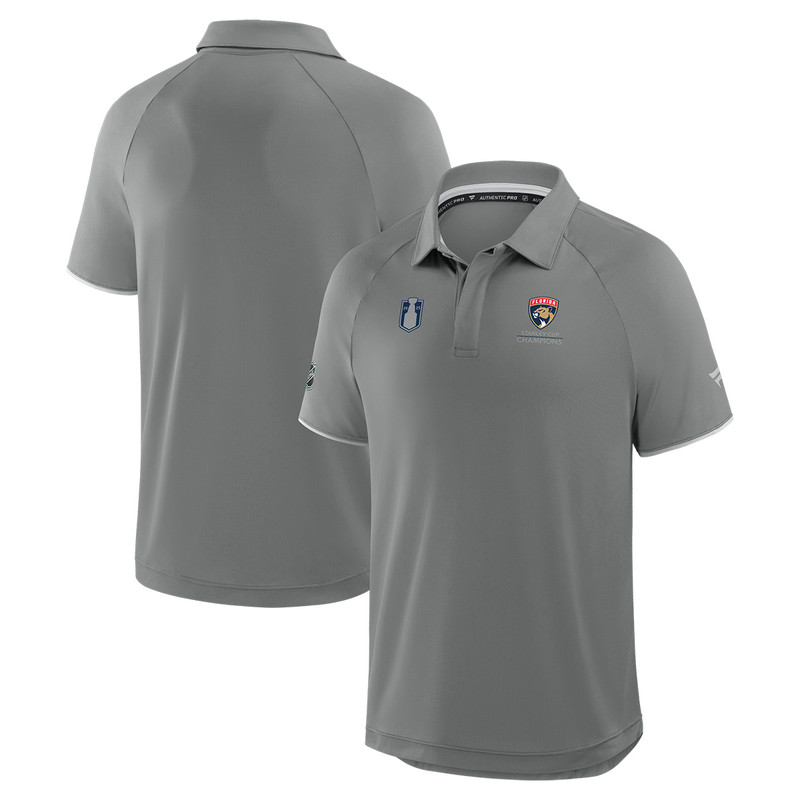 Florida Panthers 2025 Stanley Cup Champions Authentic Pro Polo
