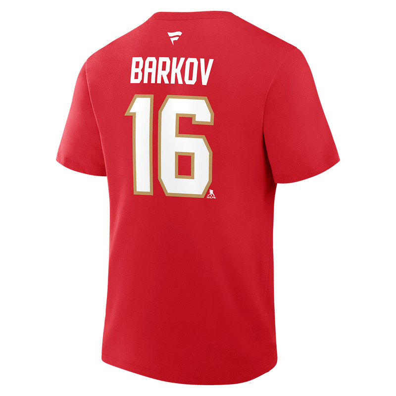 Florida Panthers 2025 Stanley Cup Champions #16 Aleksander Barkov T-Shirt