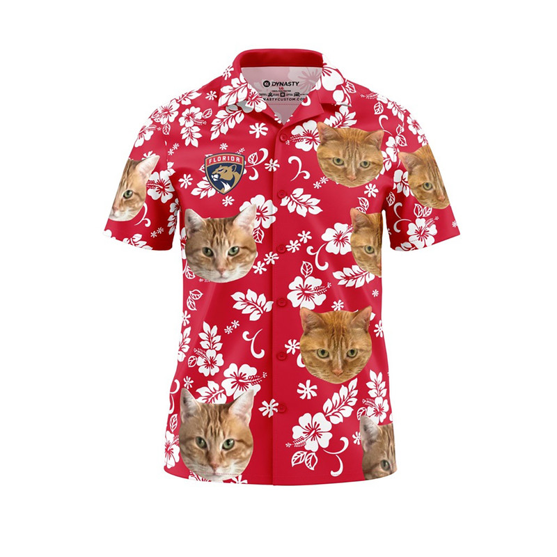 Florida Panthers Coach's Cat Hawaiian Shirt