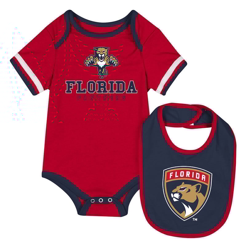 Florida Panthers Infant Onesie & Bib Set