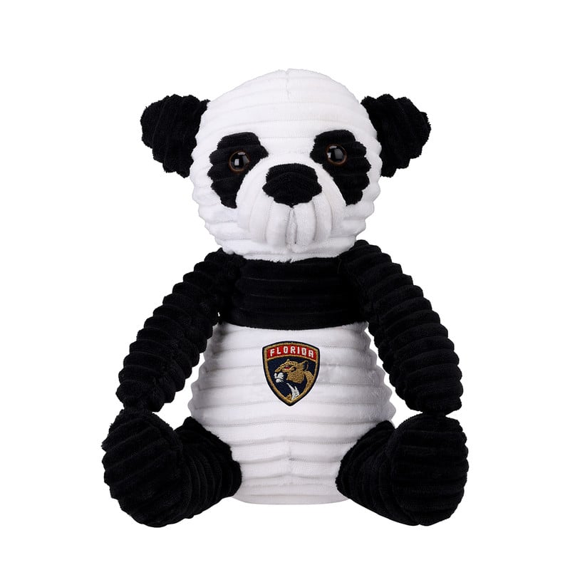 Florida Panthers Corduroy Plush Panda