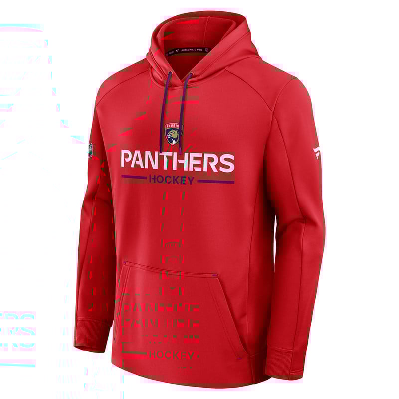 Florida Panthers 2025 Authentic Pro Rink Hooded Pullover