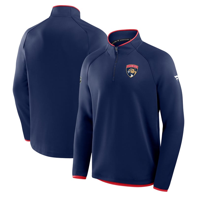Florida Panthers 2025 Authentic Pro Rink 1/4 Zip Pullover