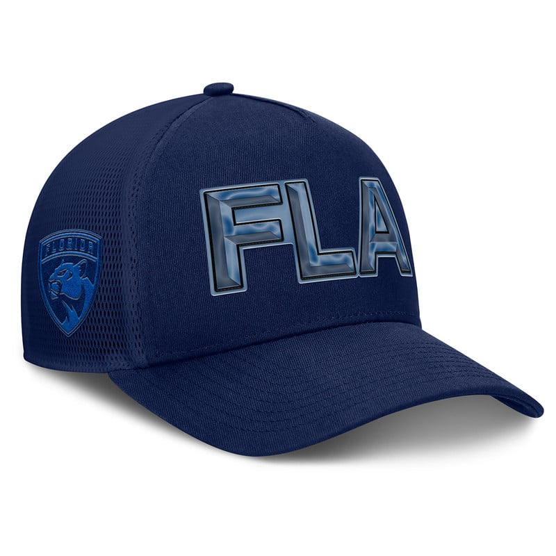 Florida Panthers 2025 Authentic Pro Road FLA Snapback Cap