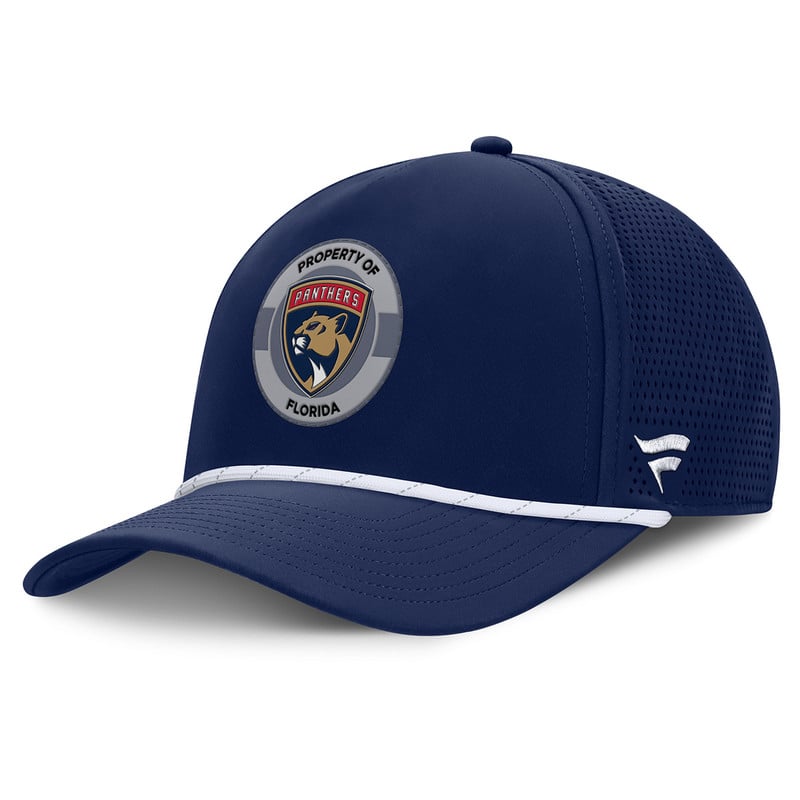 Florida Panthers 2025 Authentic Pro Rope Panel Cap