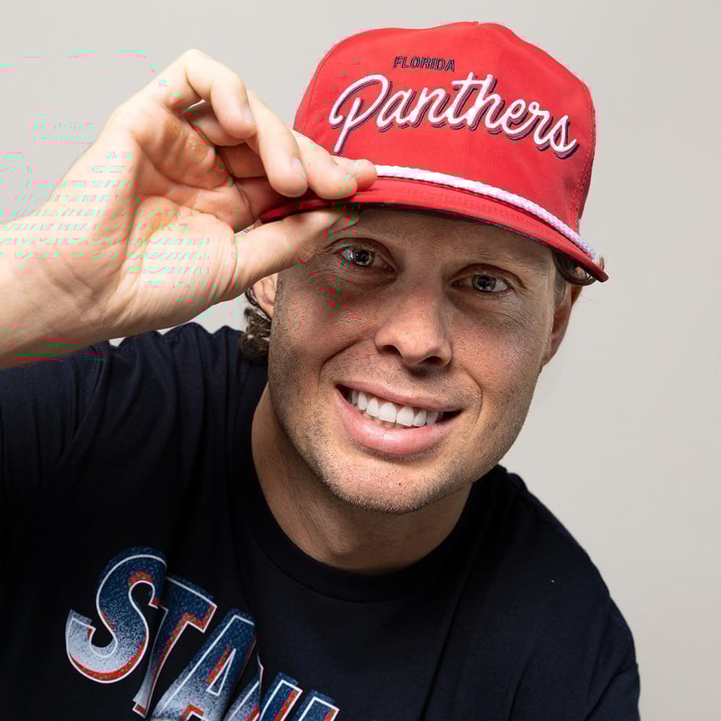 Florida Panthers Red Brr Fairway Trucker Cap