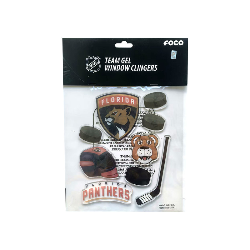 Florida Panthers Gel Window Cling