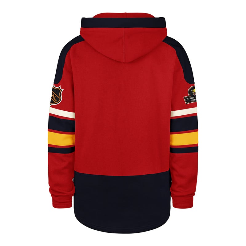 Florida Panthers Red Puck Drop Expansion Lacer Hooded Sweatshirt