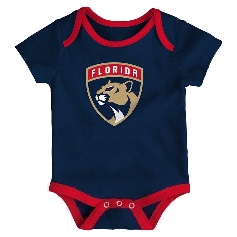 Florida Panthers Infant Triple Header 3-Pack Onesie Set
