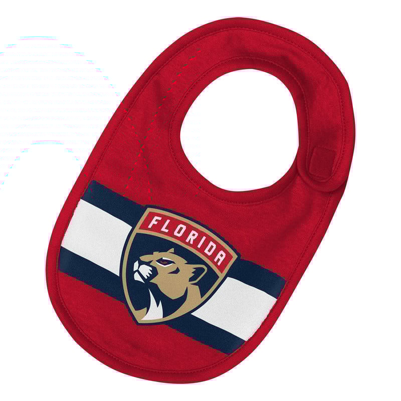 Florida Panthers Infant Shout Onesie, Bib & Booties Set