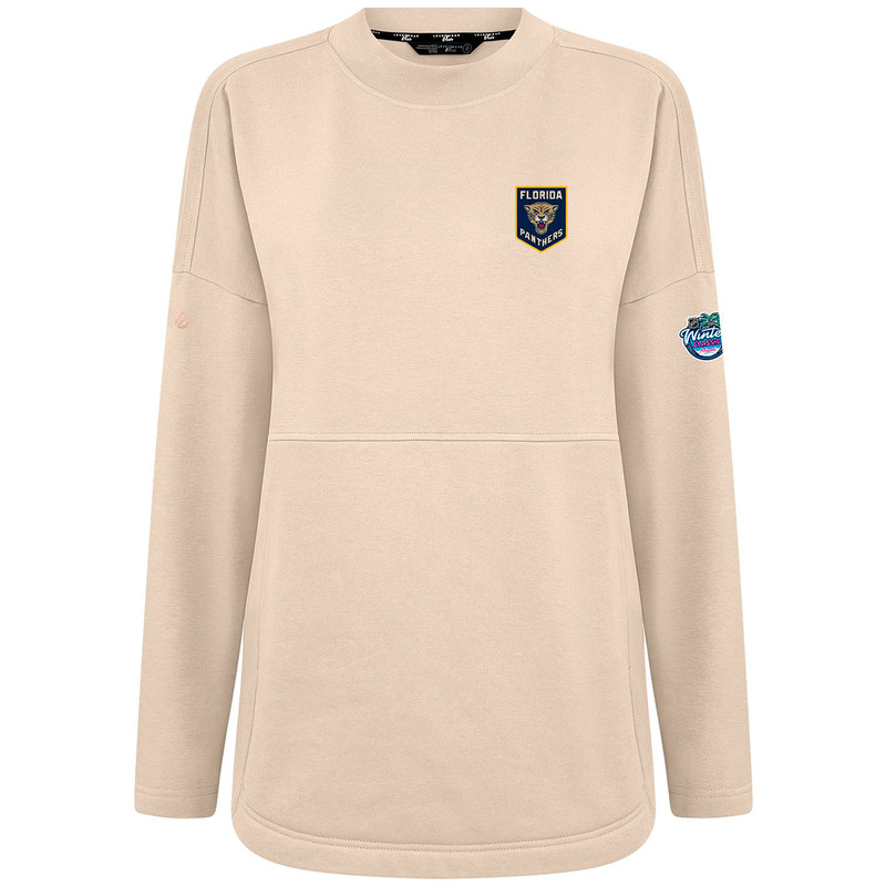 Florida Panthers Women's 2026 NHL Winter Classic Beaudry Sand Crew Sweatshirt