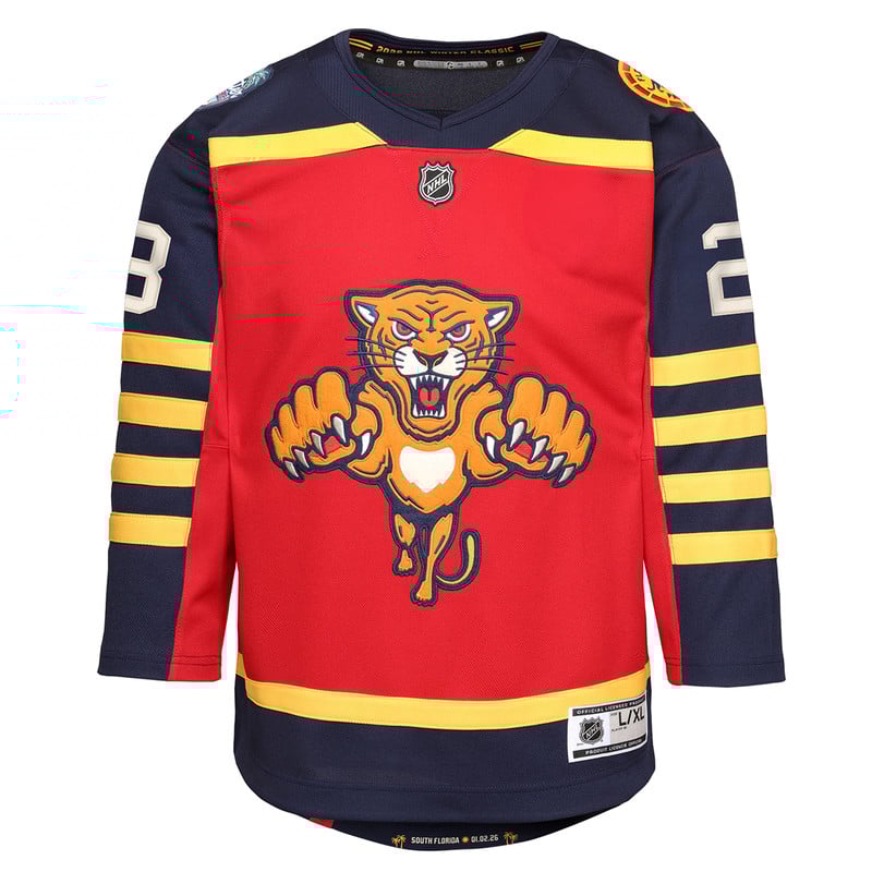 Florida Panthers Youth NHL 2026  Winter Classic #23 Carter Verhaeghe Jersey
