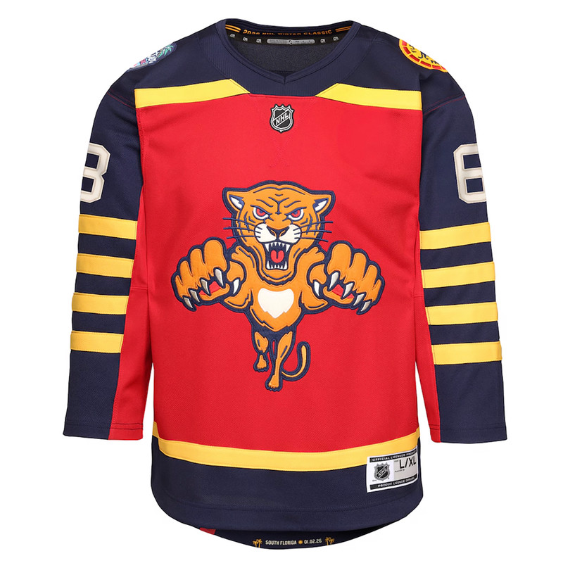 Florida Panthers Youth NHL 2026  Winter Classic #63 Brad Marchand Jersey