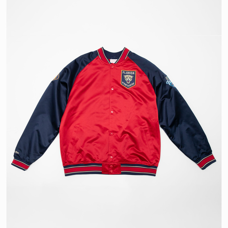 Florida Panthers NHL 2026 Winter Classic Double Clutch Satin Jacket