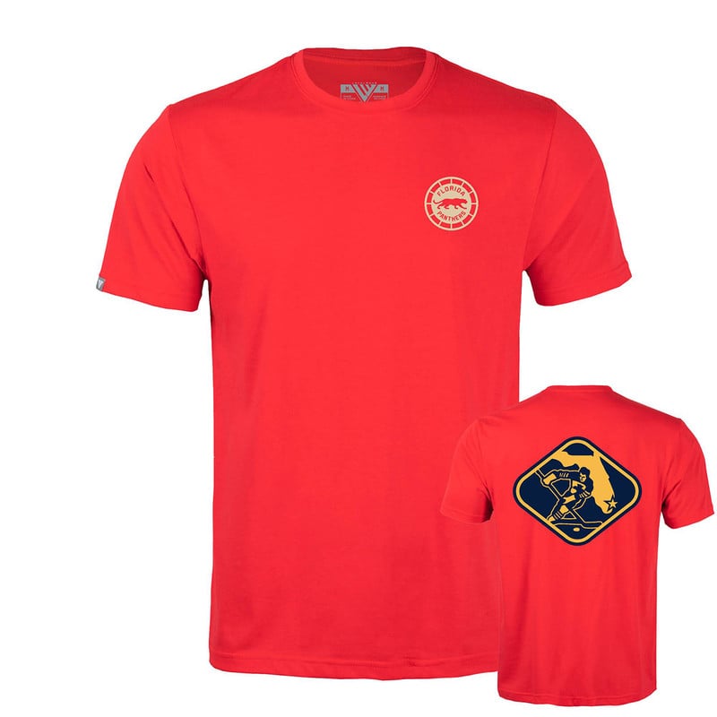 Florida Panthers 2026 NHL Winter Classic Pant Logo Red T-Shirt