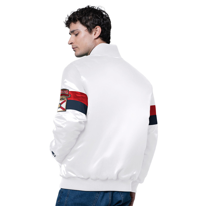 Florida Panthers Triple Option Varsity Jacket