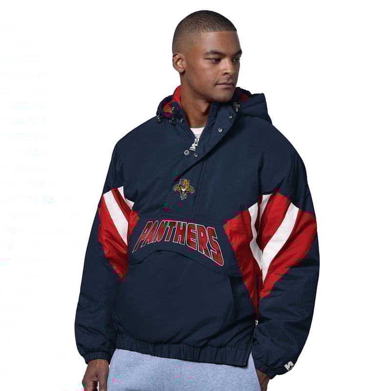 Florida Panthers Lineup 1/2 Zip Hooded Pullover