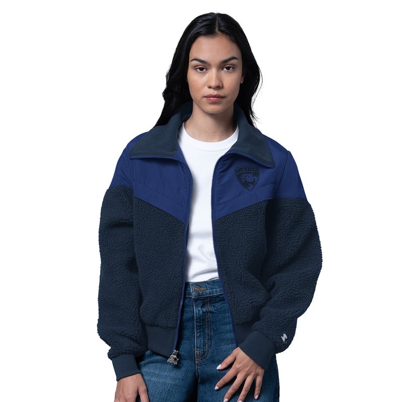 Florida Panthers Women's Wishbone Mixed Media Jacket