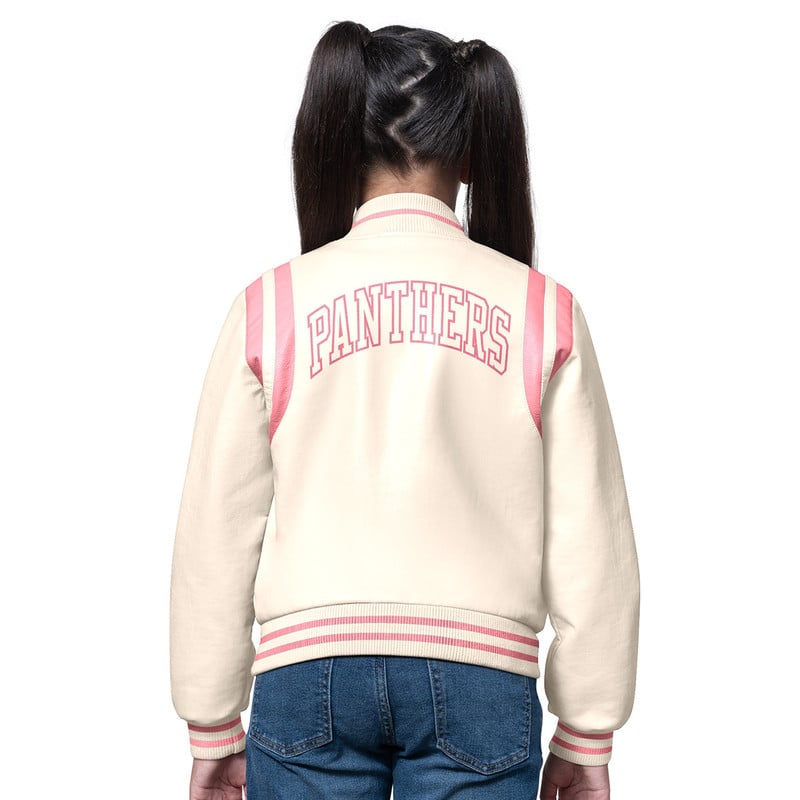 Florida Panthers Youth Girls Underdog Varsity Jacket