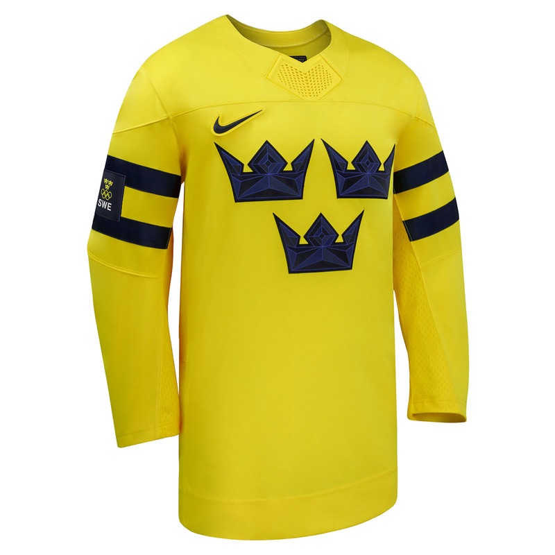 Men's Sweden Hockey 2026 Away Replica Jersey - FLA TEAM SHOP