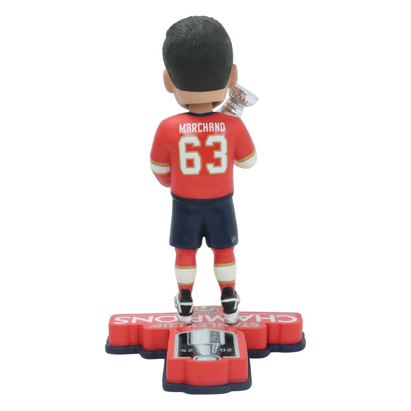 Florida Panthers 2025 Stanley Cup Champions Brad Marchand Bobblehead