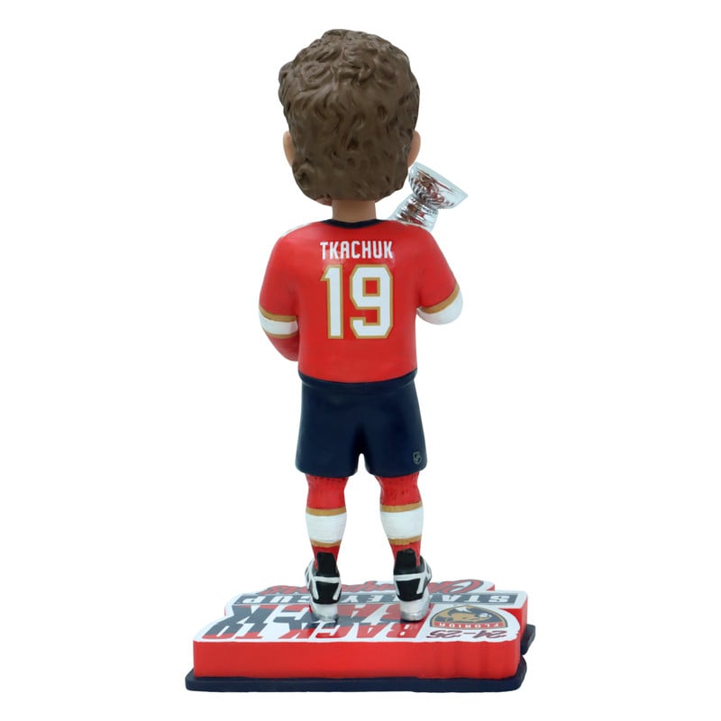 Florida Panthers 2025 Stanley Cup Champions Matthew Tkachuk Bobblehead