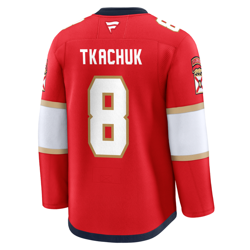 レスター　ユニフォーム　パトソン・ダカ Florida Panthers #8 Brady Tkachuk Premium Authentic Home Jersey
