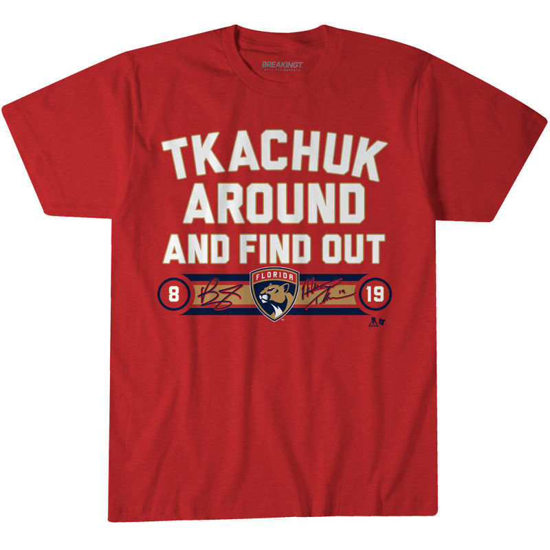 Florida Panthers Tkachuk Around Shirt - FLA TEAM SHOP