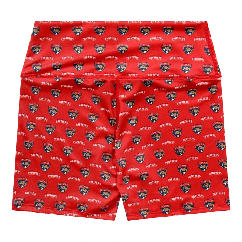 Florida Panthers Women's Shorts Mini Print Spandex