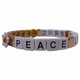 Florida Panthers Peace Love Cure Bracelet