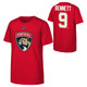 Florida Panthers Youth #9 Sam Bennett Name & Number Shirt