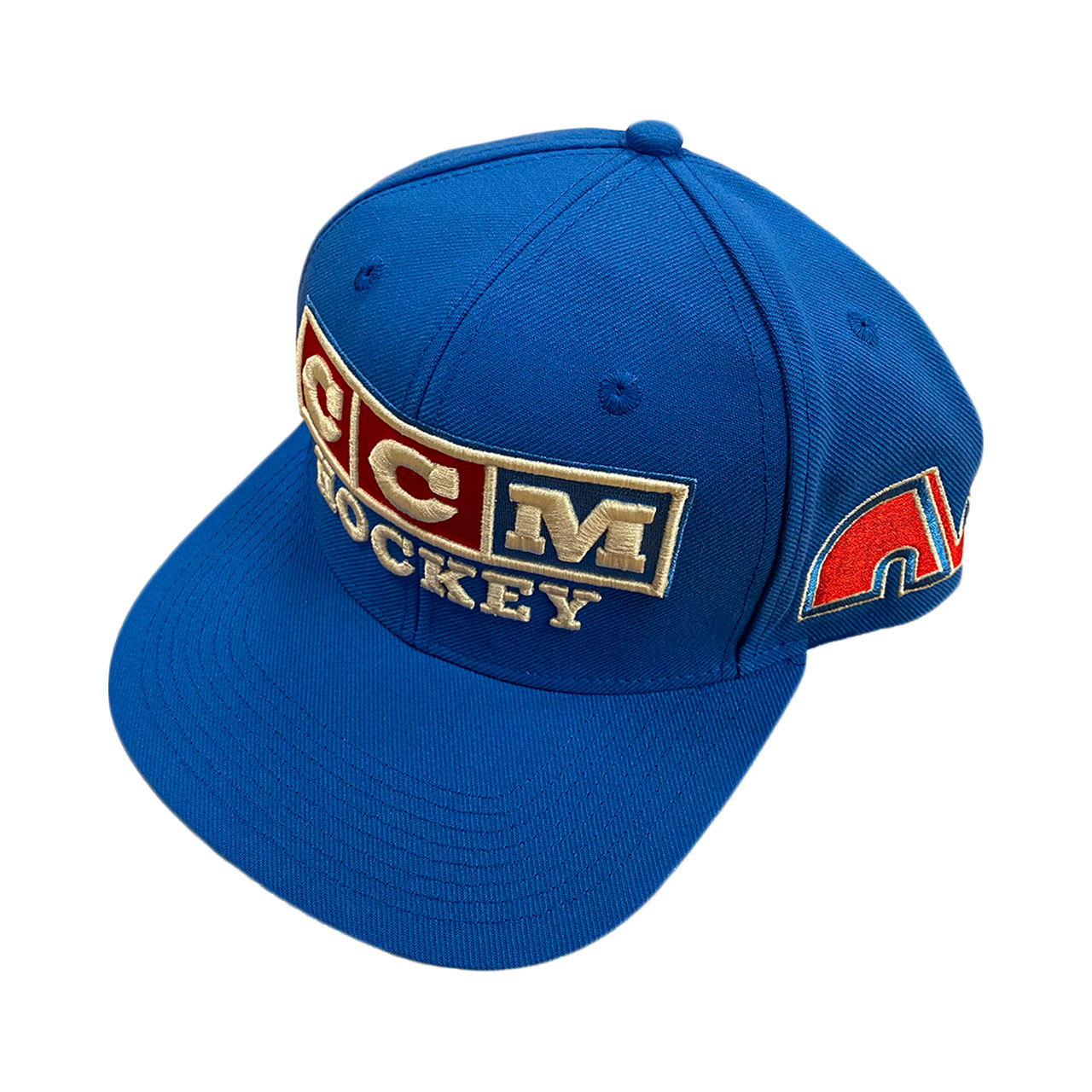 Authentic NHL Headwear Quebec Nordiques Tri-Color Throwback Snapback Cap -  Macy's