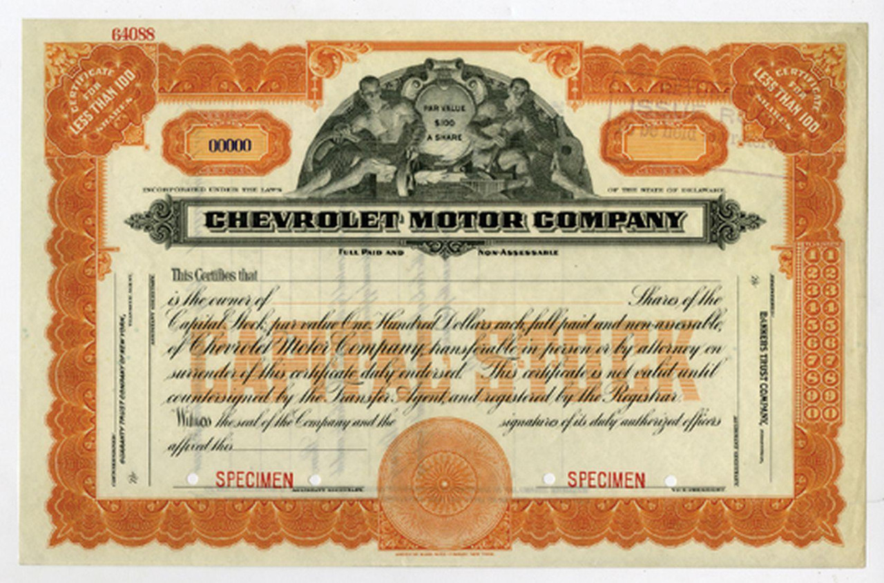 Nickel Plate New York, Chicago and St. Louis Railroad Company -  Scripophily.com, Collect Stocks and Bonds, Old Stock Certificates for  Sale, Old Stock Research, RM Smythe