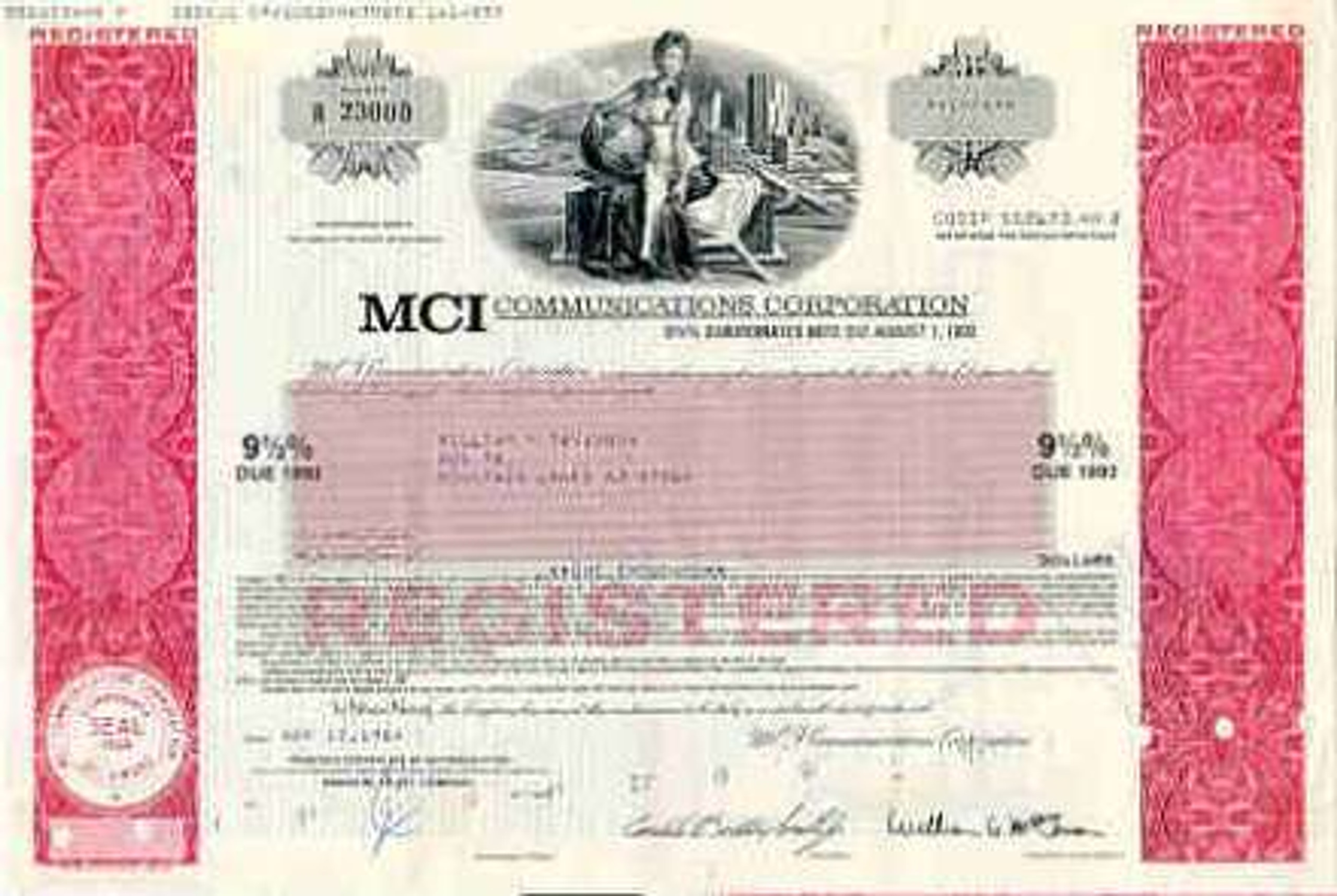 Eaton Corporation 10,000 Bond Collect Stocks and