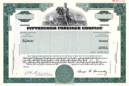 Pittsburgh Forgings Company ( Now Ampco Pittsburgh Corp)
