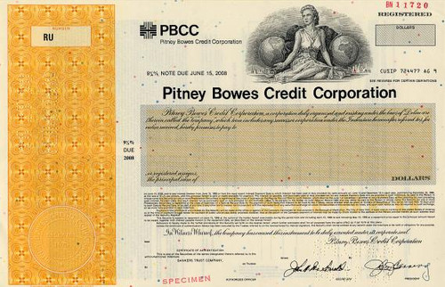 Pitney Bowes Credit Corporation - Deleware 1988