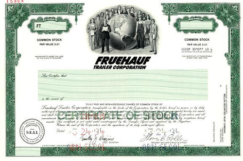 Fruehauf Trailer Corporation  - Delaware