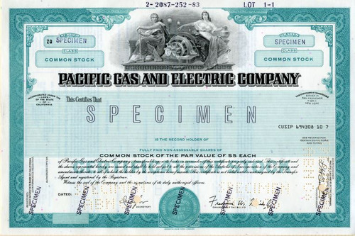 Pacific Gas and Electric Company - California