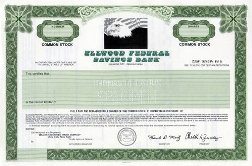 Ellwood Federal Savings Bank of Pennsylvania