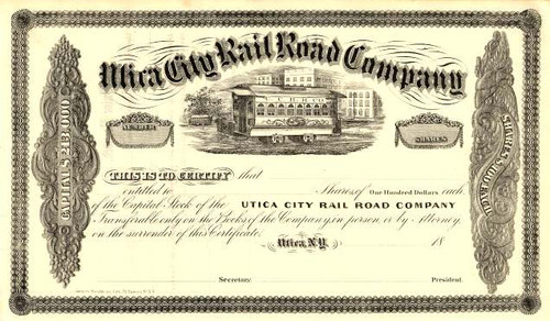Utica City Rail Road Company