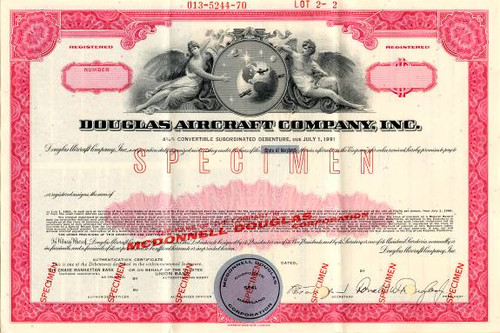 Douglas Aircraft Company ( Became McDonnell Douglas )