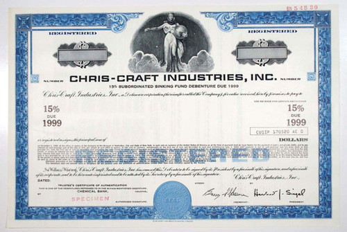 Chris-Craft Industries, Inc. - 1979