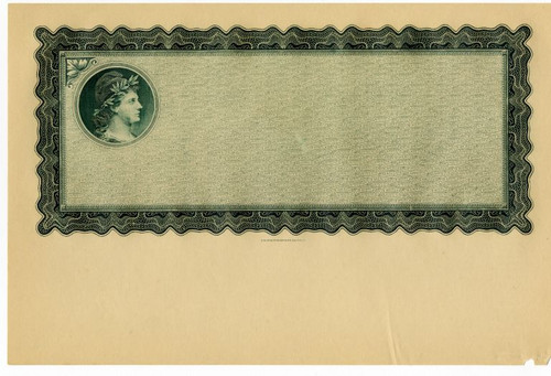 E.A. Wright Banknote Certificate