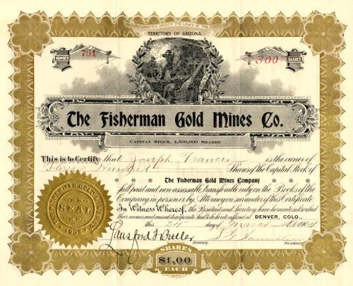 Fisherman Gold Mines Co. - Colorado 1904