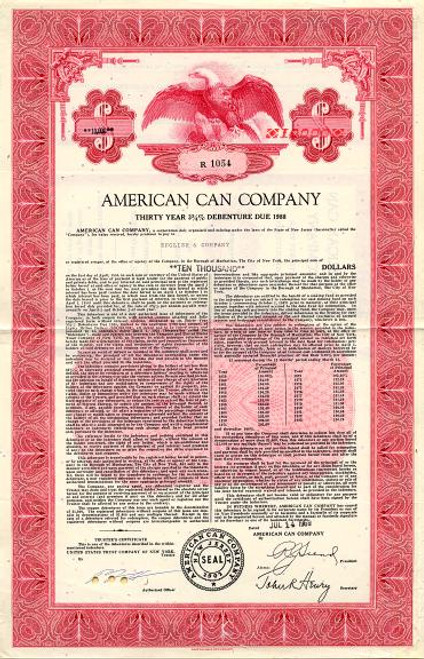 American Can Company - New Jersey 1969