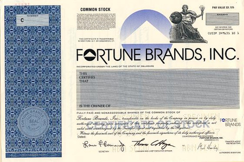 Fortune Brands, Inc. - Delaware 1997